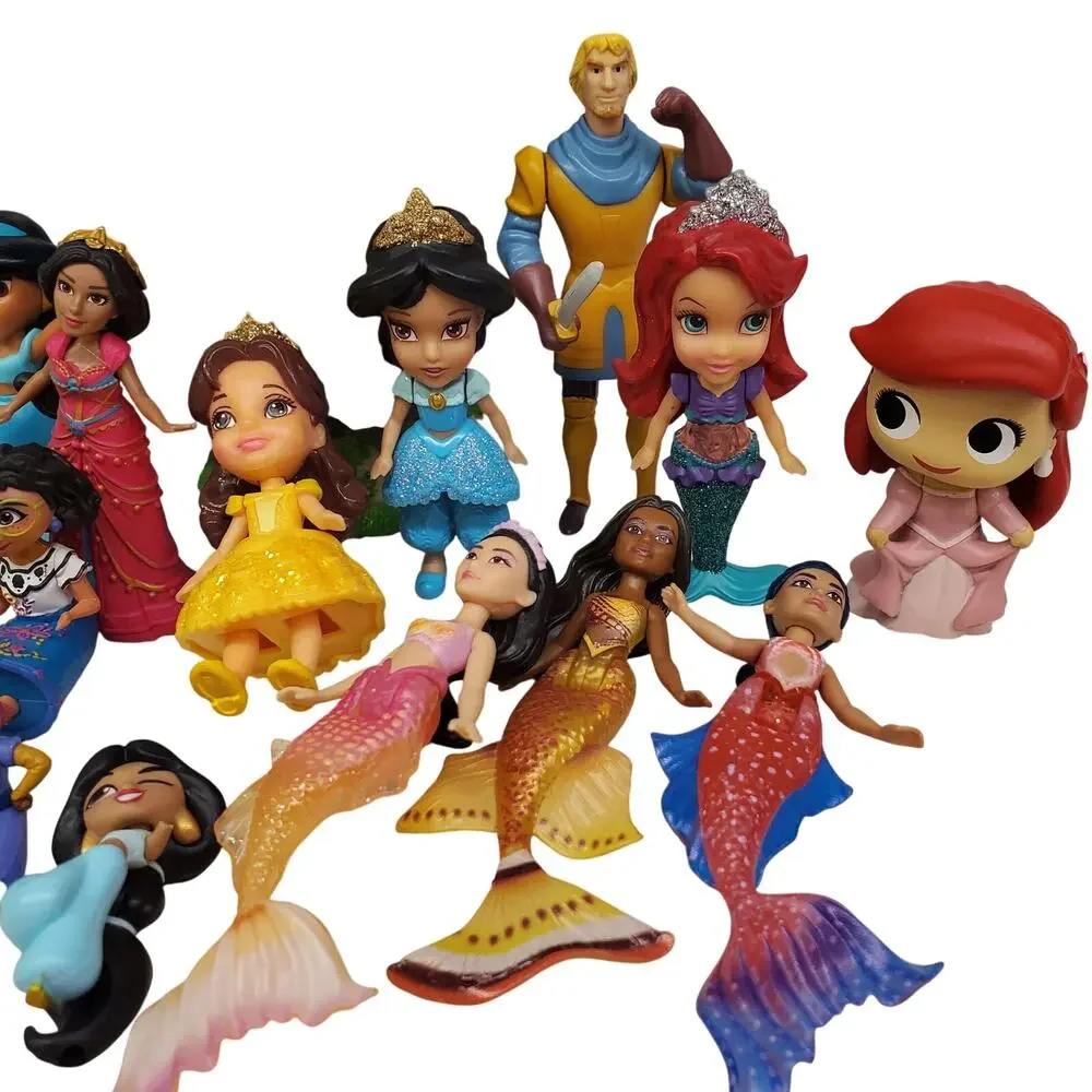 Disney Princess Ariel Belle Jasmine Playset Minnie Disney Animators Rapunzel